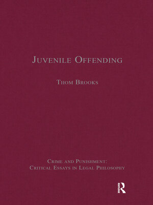 cover image of Juvenile Offending